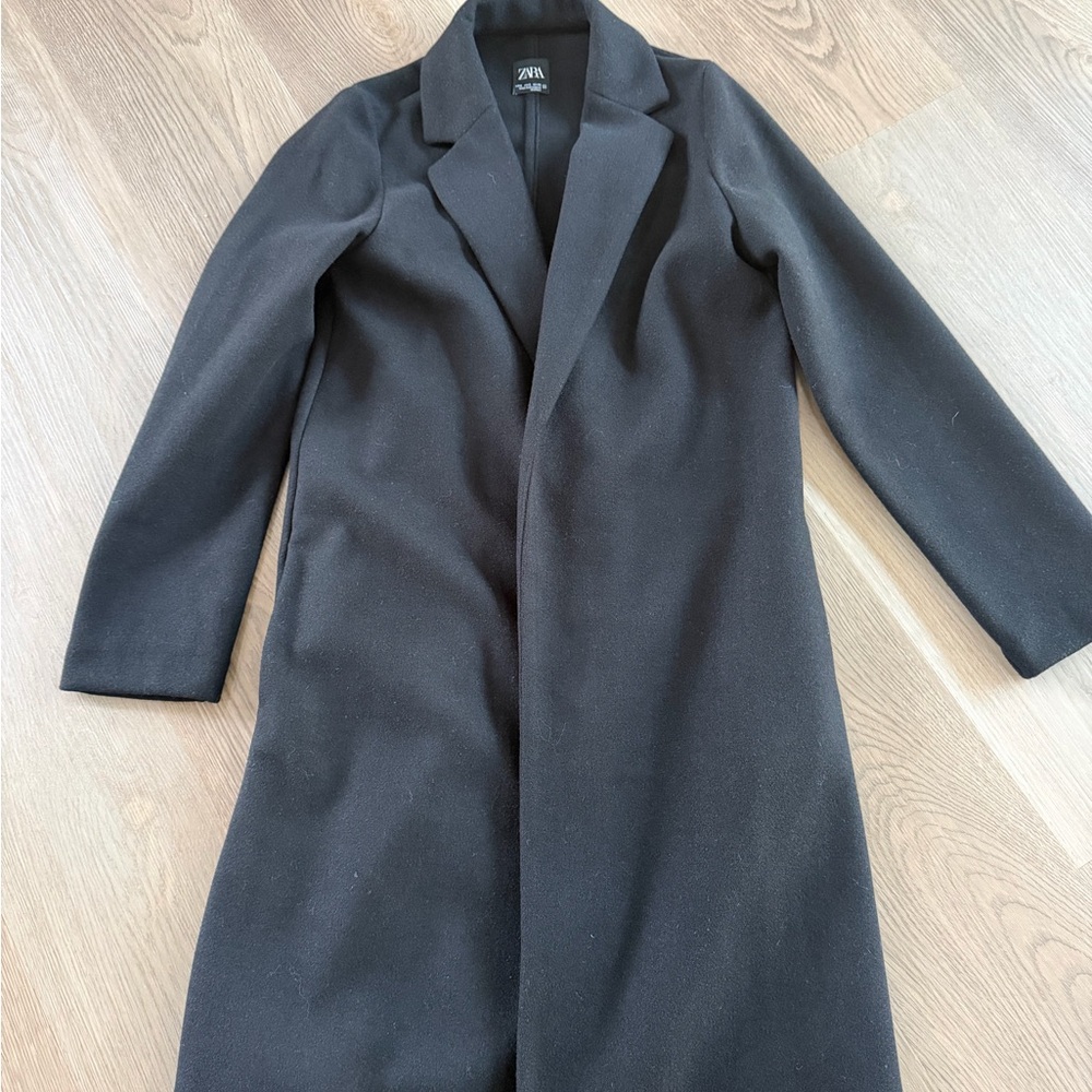 Zara Women's Black Coat - S